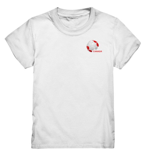 Canada Fussball in Nationalfarben_8055315 - Kids Premium Shirt