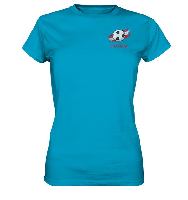 flag-of-canada-with-brush-effect_12066332 - Ladies Premium Shirt