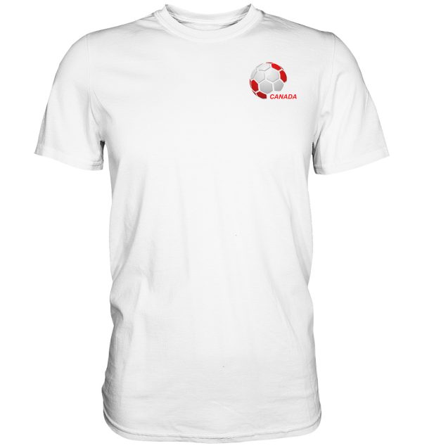 Canada Fussball in Nationalfarben_8055315 - Premium Shirt