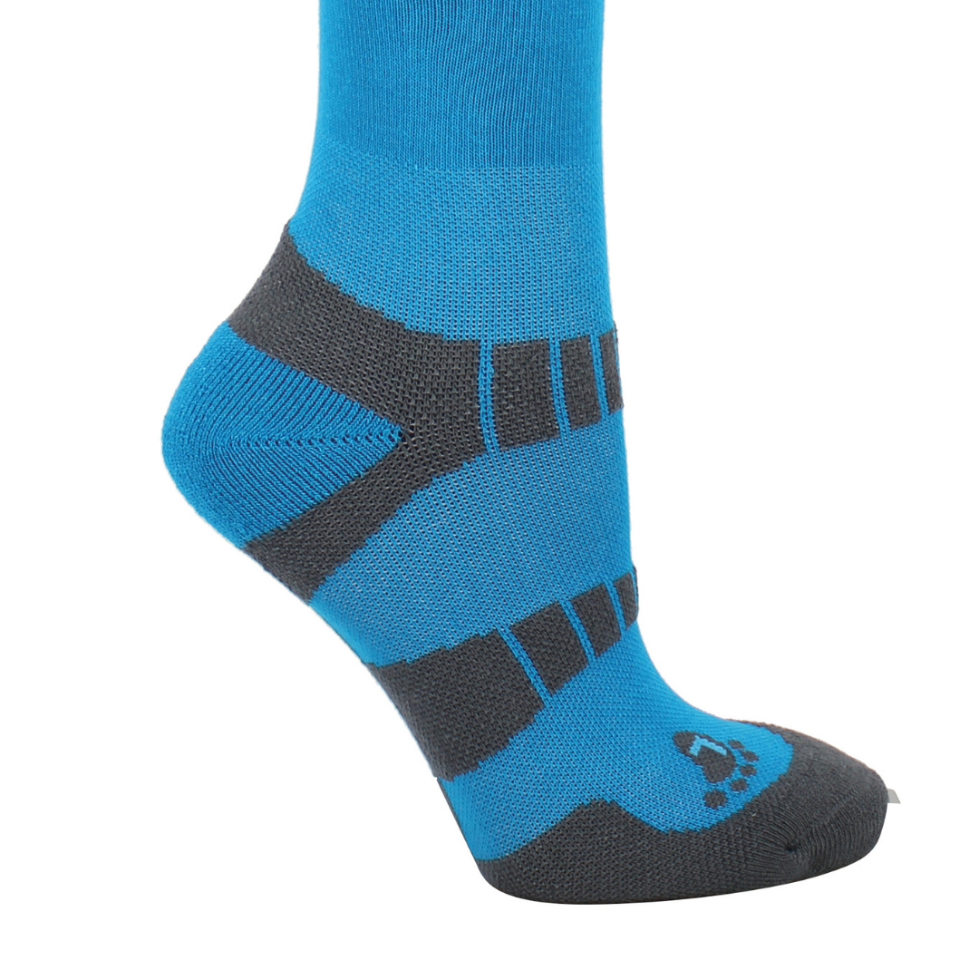 Woof Wear Short Bamboo Waffle Socks turquoise