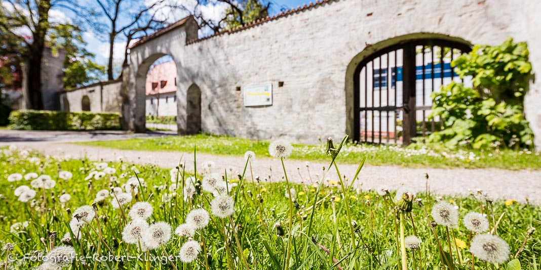 Die Stadtmauer von Landsberg am Lech