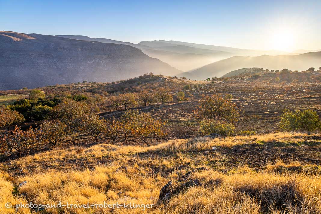 Landschaft in der Türkei, Kurdistan