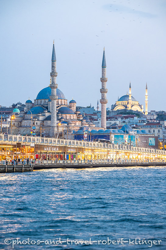 Die Rüstem-Pascha-Moschee in Istanbul in der Türkei