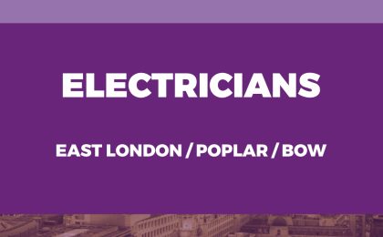 ELECTRICIAN EAST LONDON