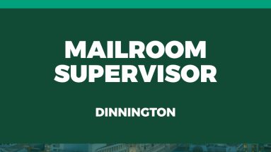 Mailroom Supervisor Dinnington