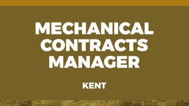 Mechanical Contracts Manager Kent