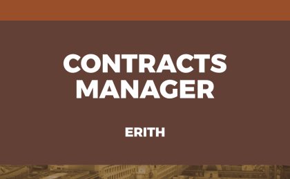 Contracts Manager Erith