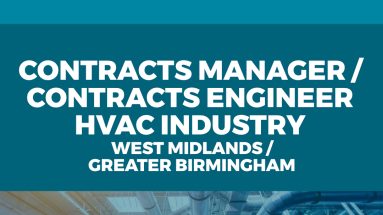 Contracts manager - engineer - west midlands