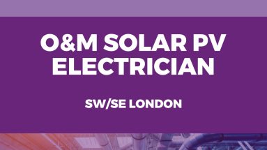 O&M Solar PV Electrician - London