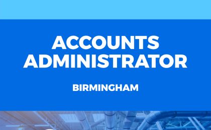 Accounts administrator Birmingham