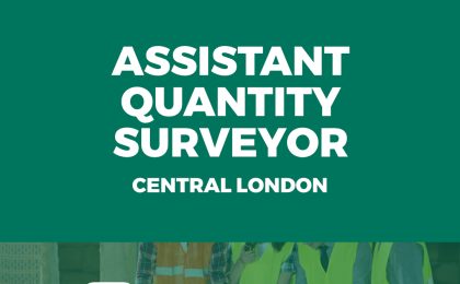 Assistant Quantity Surveyor Vacancy - Central London