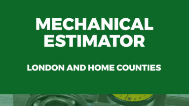 Mechanical Estimator Permanent Vacancy - London and Home Counties