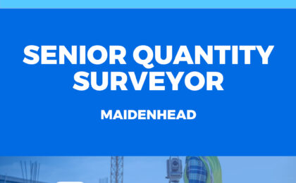 Senior Quantity Surveyor vacancy - maidenhead