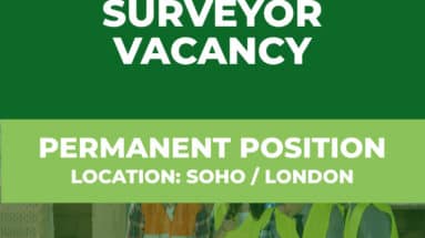 Quantity Surveyor Vacancy - Soho - London