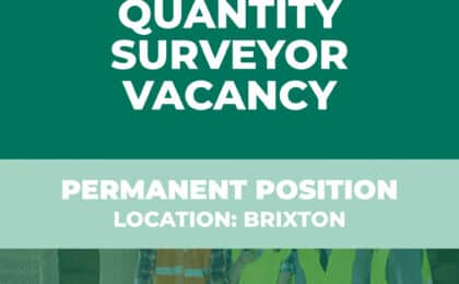 Senior Quantity Surveyor Vacancy - Brixton