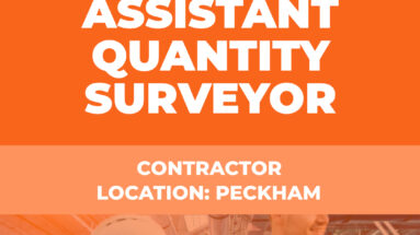 Assistant Quantity Surveyor Vacancy - Peckham