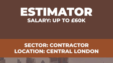 Estimator Vacancy - Central London
