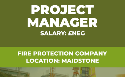 Project Manager Vacancy - Maidstone