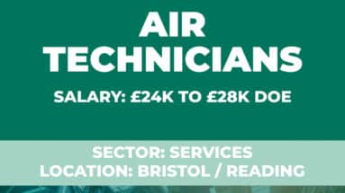 Air Technicians Vacancy - Bristol - Reading - Permanent