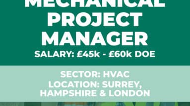 Mechanical Project Manager Vacancy - Surrey - Hampshire - London