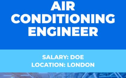 Air Conditioning engineer Vacancy - London