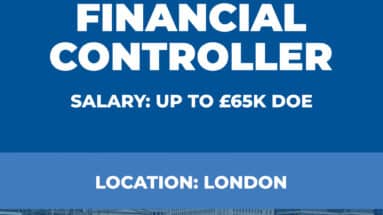 Financial Controller Vacancy - London