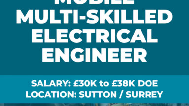 Mobile Multi-Skilled Electrical Engineer Vacancy - Sutton-Surrey