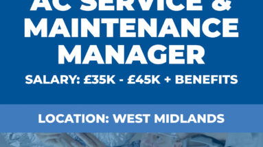 AC Service and Maintenance Manager Vacancy - West Midlands