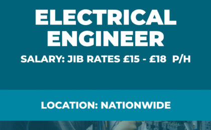 Electrical Engineer Vacancy - Nationwide