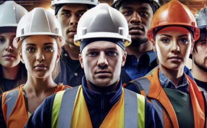 Second group of apprentices in the construction industry