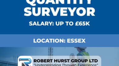 Quantity Surveyor Vacancy - Essex