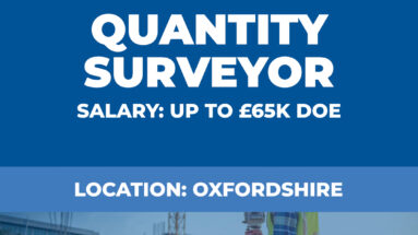 Quantity Surveyor Vacancy - Oxfordshire