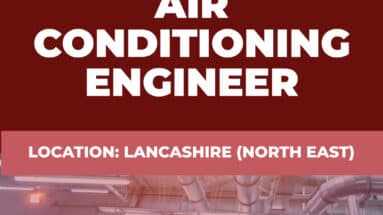 Air Conditioning Engineer Vacancy - Lancashire