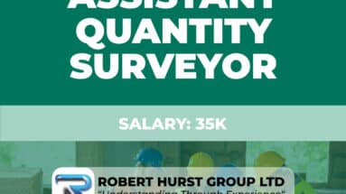 Assistant Quantity Surveyor Vacancy - Brighton
