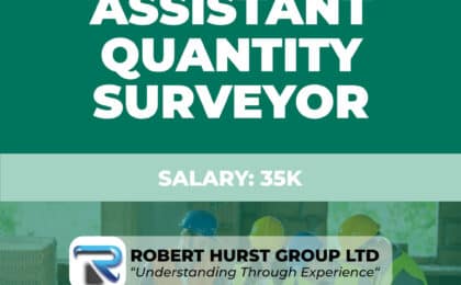 Assistant Quantity Surveyor Vacancy - Brighton