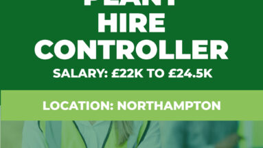 Plant Hire Controller Vacancy - Northampton