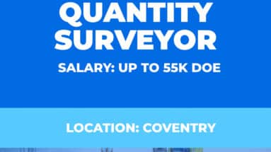 Quantity Surveyor Vacancy - Coventry