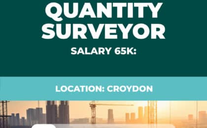 Quantity Surveyor Vacancy - Croydon