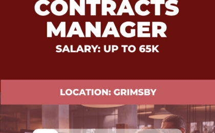 Contracts Manager Vacancy - Grimsby
