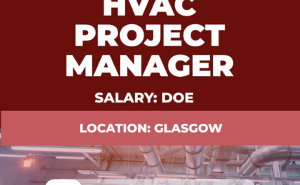 HVAC Project Manager Vacancy - Glasgow