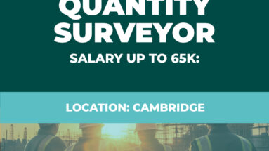 Quantity Surveyor Vacancy - Cambridge