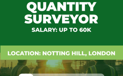 Quantity Surveyor Vacancy - Notting Hill - London