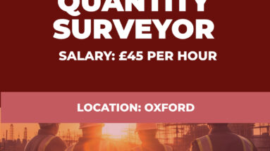 Quantity Surveyor Vacancy - Oxford