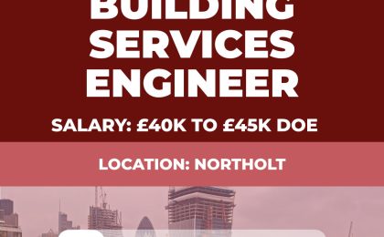 Building Services Engineer Vacancy - Northolt