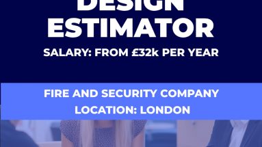 Design Estimator Vacancy - London