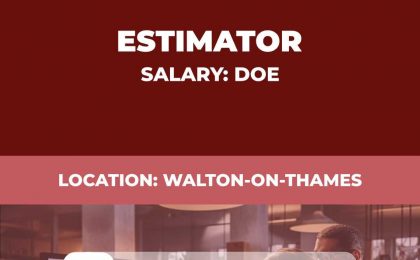 Estimator Permanent Vacancy - Walton-on-Thames