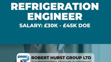 Refrigeration Engineer Permanent Vacancy - Midlands UK