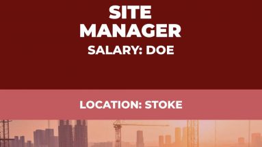 Site MAnAgEr VAcAnCy - SToKe UK