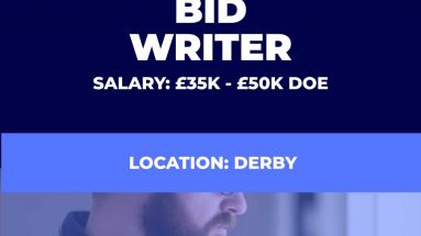 Bid writer permanent role vacancy - Derby uk