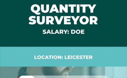 Quantity surveyor vacancy - Leicester uk
